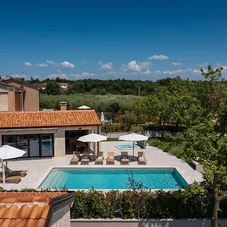 Villa Luxury Pedena With Pool And Jacuzzi In Porec *