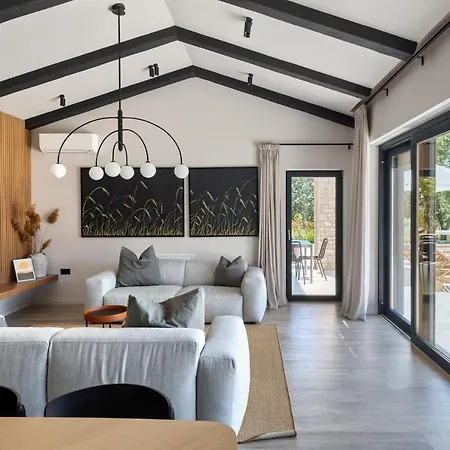 Villa Luxury Pedena With Pool And Jacuzzi In Porec *